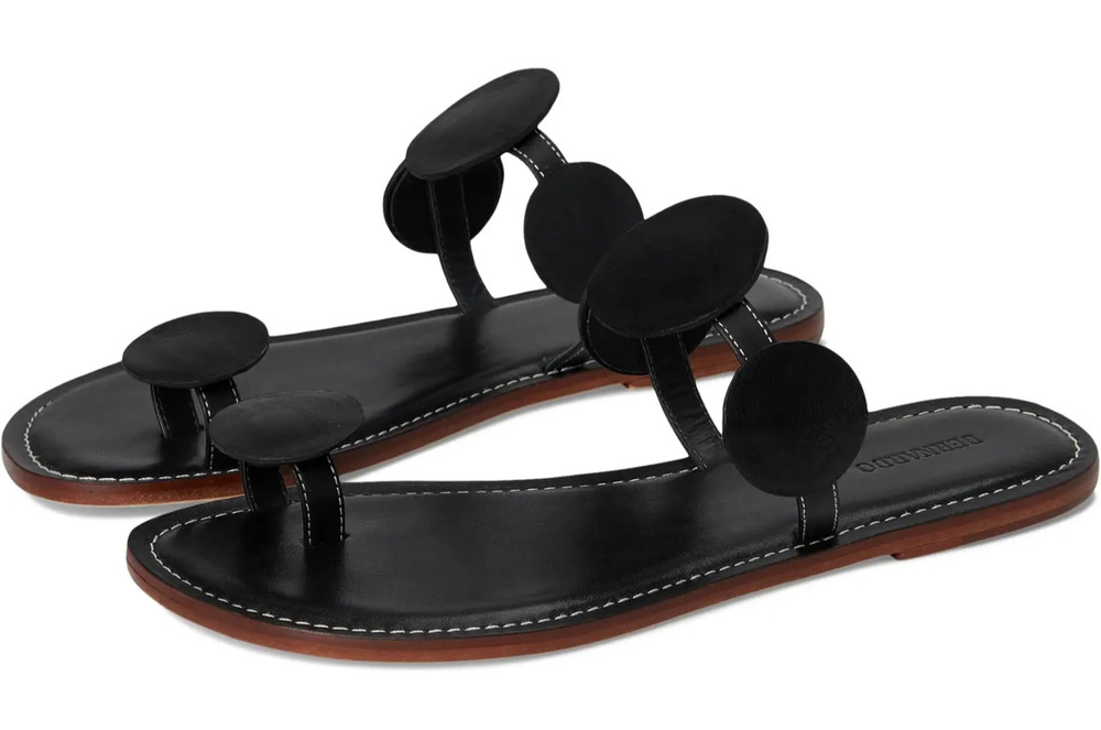 Bernardo New Moon Sandal, Black, US 6.5 M
